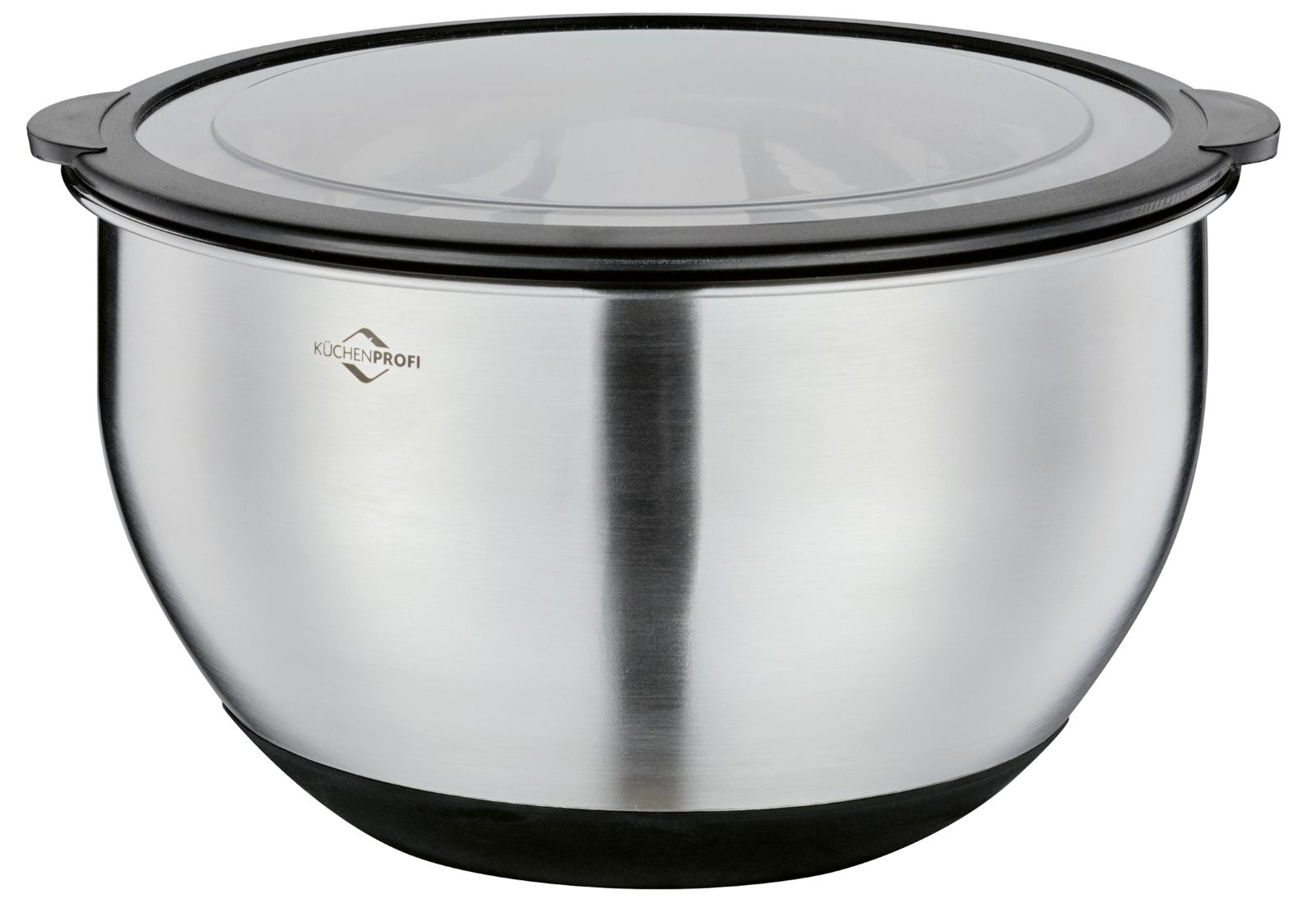 2505602824 DELUXE Mísa s protiskluzovým dnem a víkem 4,5 lØ 24 cm nerez Kuchenprofi (1)